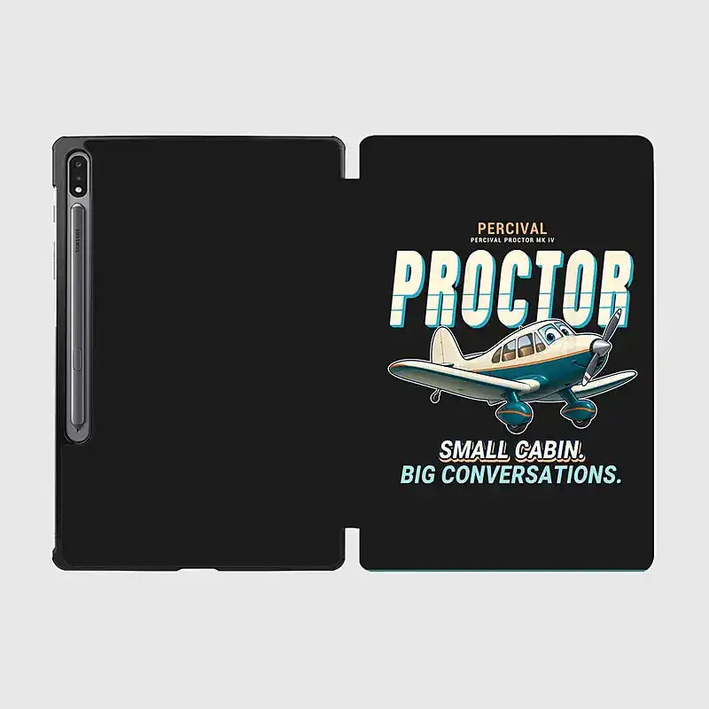 Percival Proctor Mk IV - Cartoon - Samsung Tablet - Black