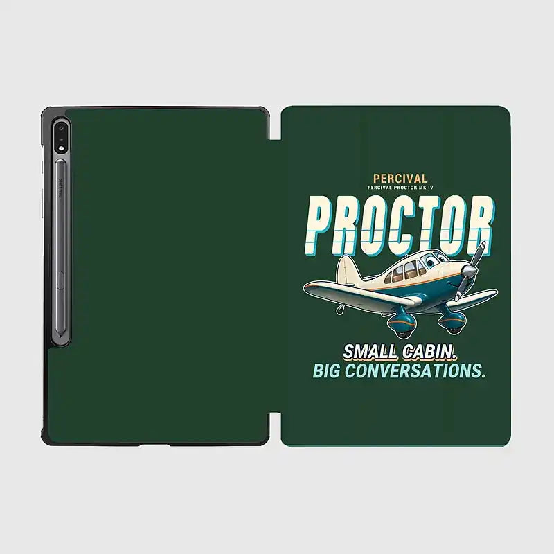 Percival Proctor Mk IV - Cartoon - Samsung Tablet - Dark Green