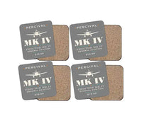 Thumbnail for Percival Proctor Mk IV - Heritage - Coaster Set - Gray