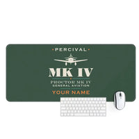 Thumbnail for Percival Proctor Mk IV - Heritage + Name - Desk Mat - Dark Green