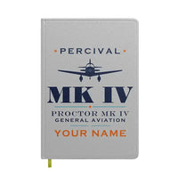 Thumbnail for Percival Proctor Mk IV - Heritage + Name - Notebook - Light Gray