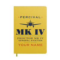 Thumbnail for Percival Proctor Mk IV - Heritage + Name - Notebook - Yellow