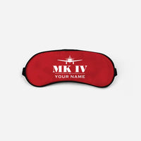 Thumbnail for Percival Proctor Mk IV - Heritage + Name - Sleep Mask - Red