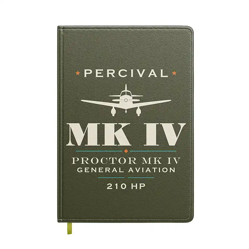 Percival Proctor Mk IV - Heritage - Notebook - Green Army