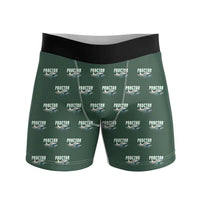 Thumbnail for Percival Proctor Mk IV - Men Boxers - Cartoon Pattern - Dark Green