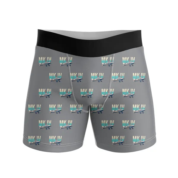 Percival Proctor Mk IV - Men Boxers - Original Pattern - Gray