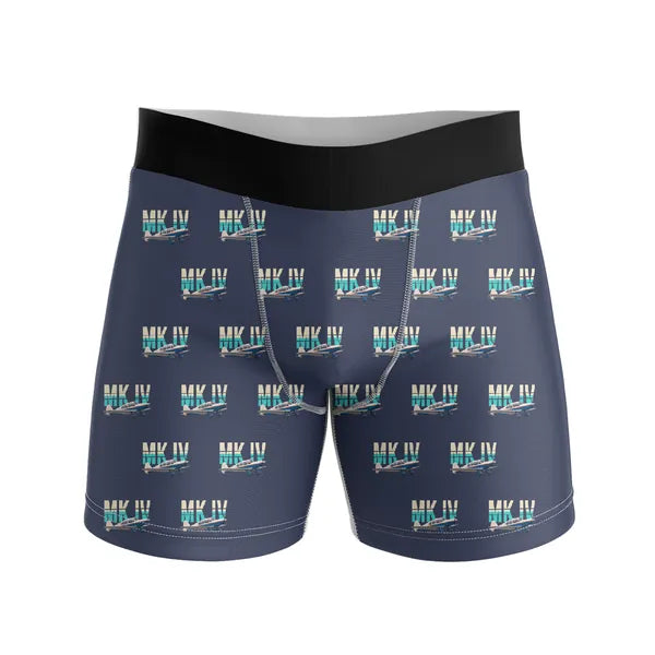 Percival Proctor Mk IV - Men Boxers - Original Pattern - Navy Blue