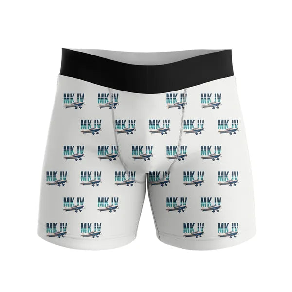 Percival Proctor Mk IV - Men Boxers - Original Pattern - White