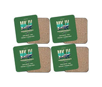 Thumbnail for Percival Proctor Mk IV - Original - Coaster Set - Green