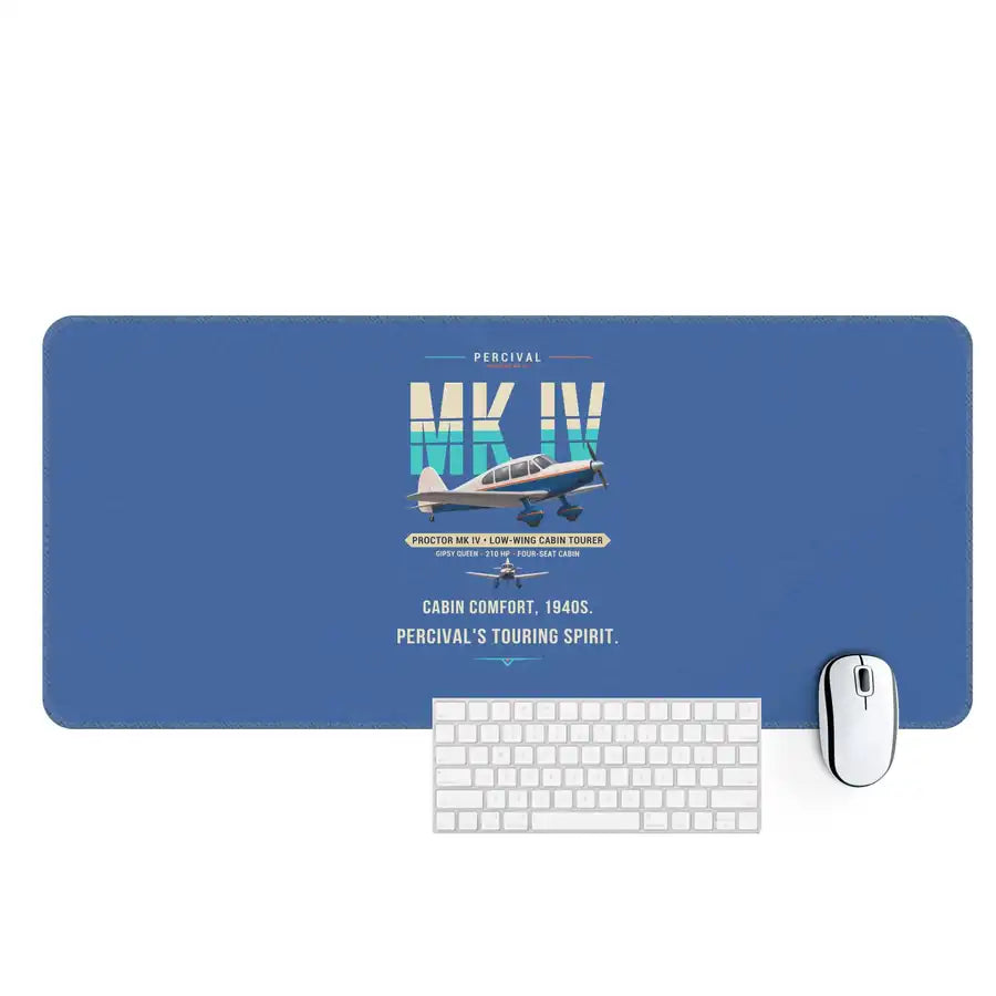 Percival Proctor Mk IV - Original - Desk Mat - Blue