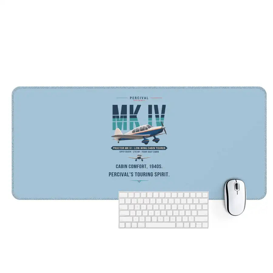 Percival Proctor Mk IV - Original - Desk Mat - Light Blue