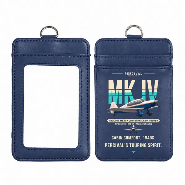 Percival Proctor Mk IV - Original - ID Card Holder - Navy Blue