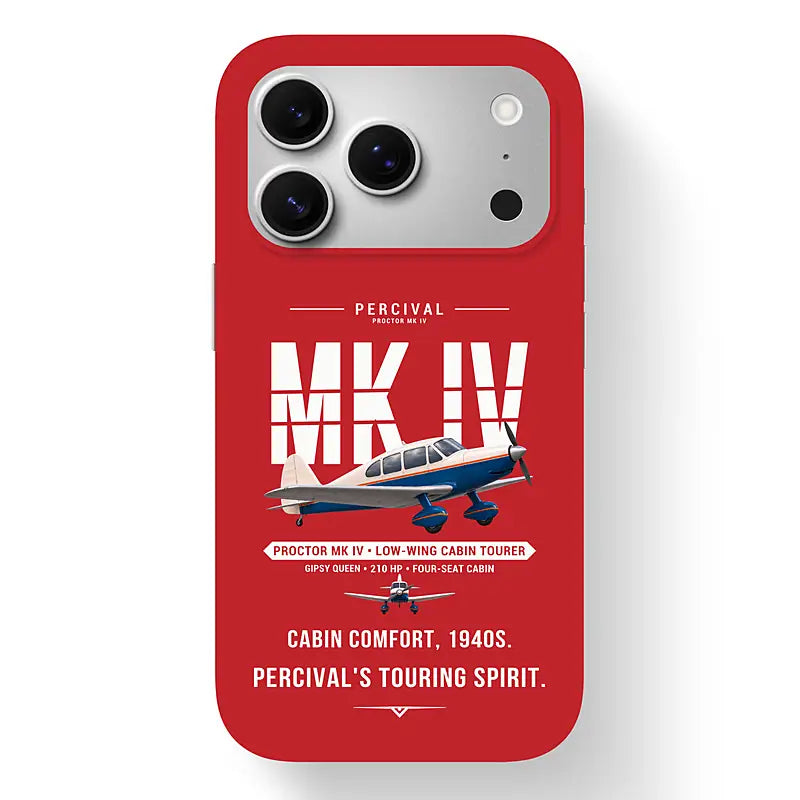 Percival Proctor Mk IV - Original - MagSafe iPhone 17 Pro - Red