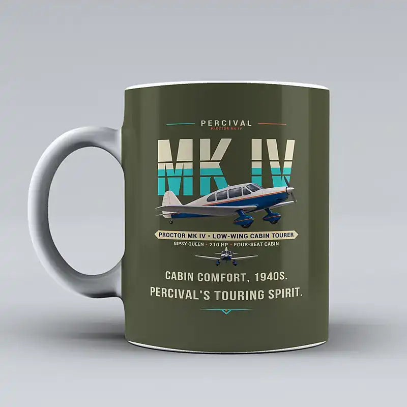 Percival Proctor Mk IV - Original - Mug - Green Army