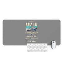 Thumbnail for Percival Proctor Mk IV - Original + Name - Desk Mat - Gray