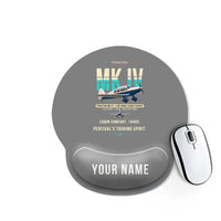 Thumbnail for Percival Proctor Mk IV - Original + Name - Ergonomic Mouse Pad - Gray
