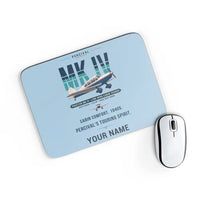Thumbnail for Percival Proctor Mk IV - Original + Name - Mouse Pad - Light Blue