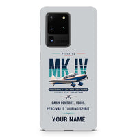 Thumbnail for Percival Proctor Mk IV - Original + Name - Samsung Case - Light Gray