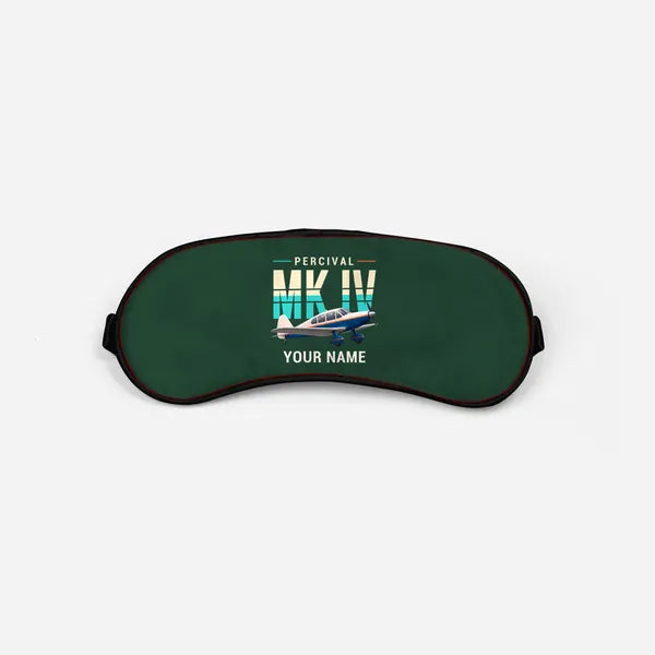 Percival Proctor Mk IV - Original + Name - Sleep Mask - Dark Green