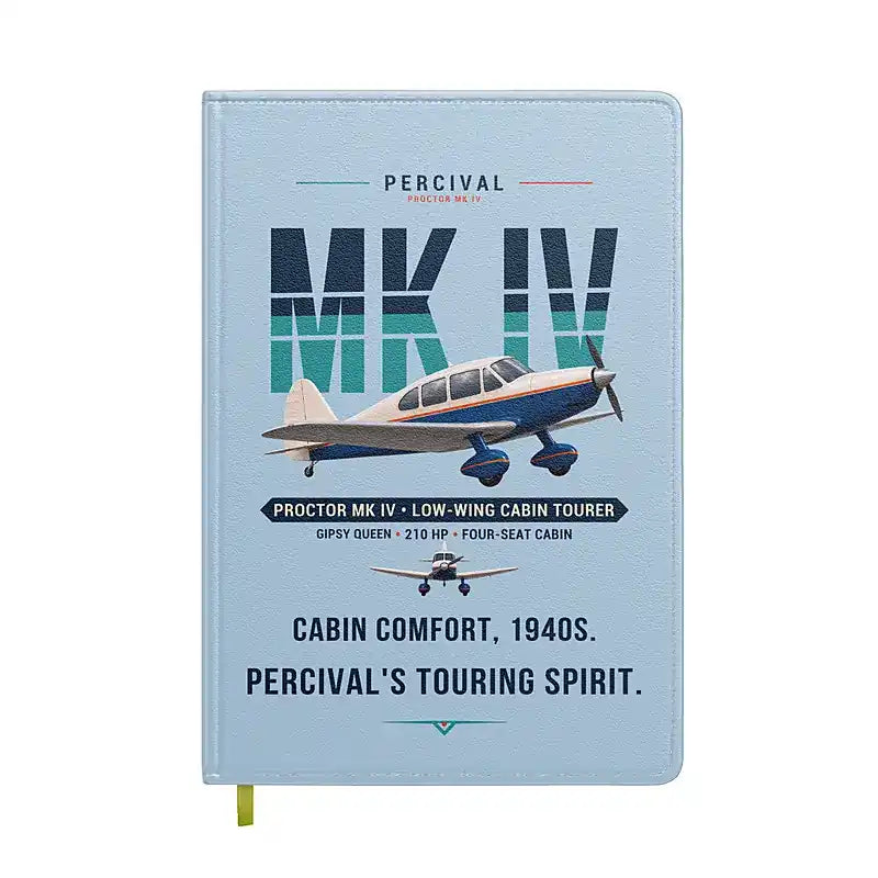 Percival Proctor Mk IV - Original - Notebook - Light Blue