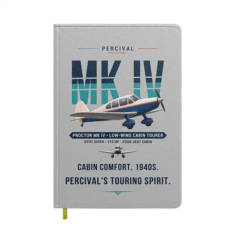 Percival Proctor Mk IV - Original - Notebook - Light Gray