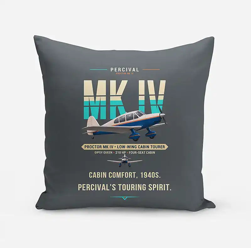 Percival Proctor Mk IV - Original - Pillow - Gray