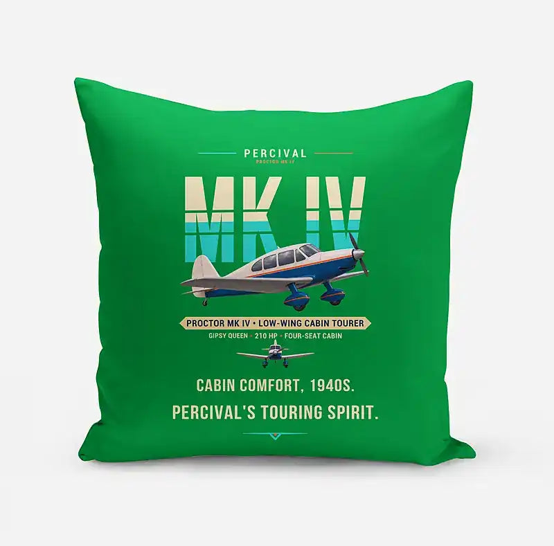 Percival Proctor Mk IV - Original - Pillow - Green
