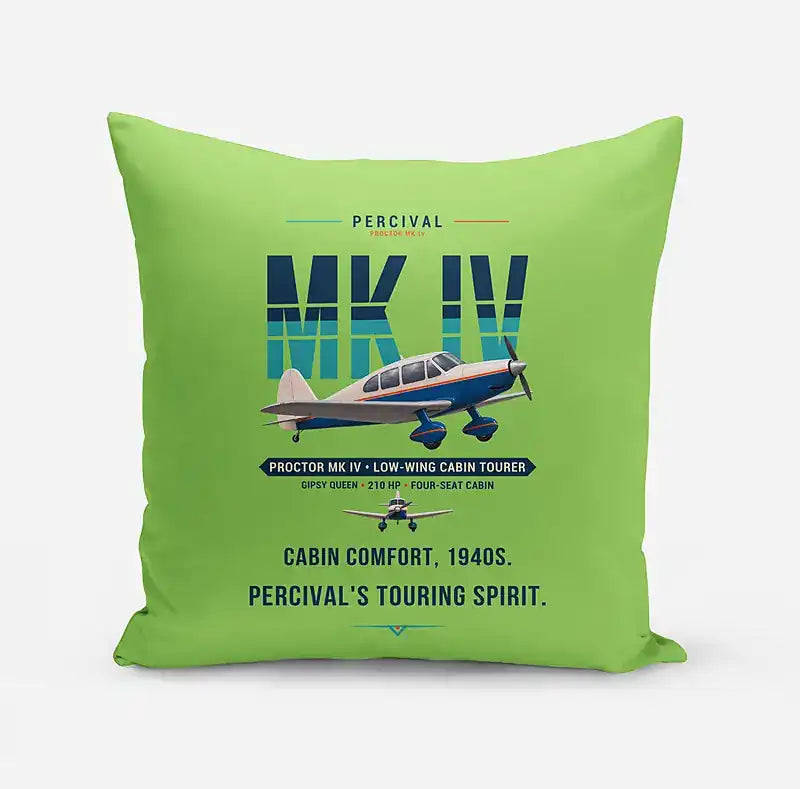 Percival Proctor Mk IV - Original - Pillow - Light Green