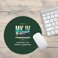 Thumbnail for Percival Proctor Mk IV - Original - Round Mouse Pad - Dark Green