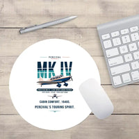Thumbnail for Percival Proctor Mk IV - Original - Round Mouse Pad - White