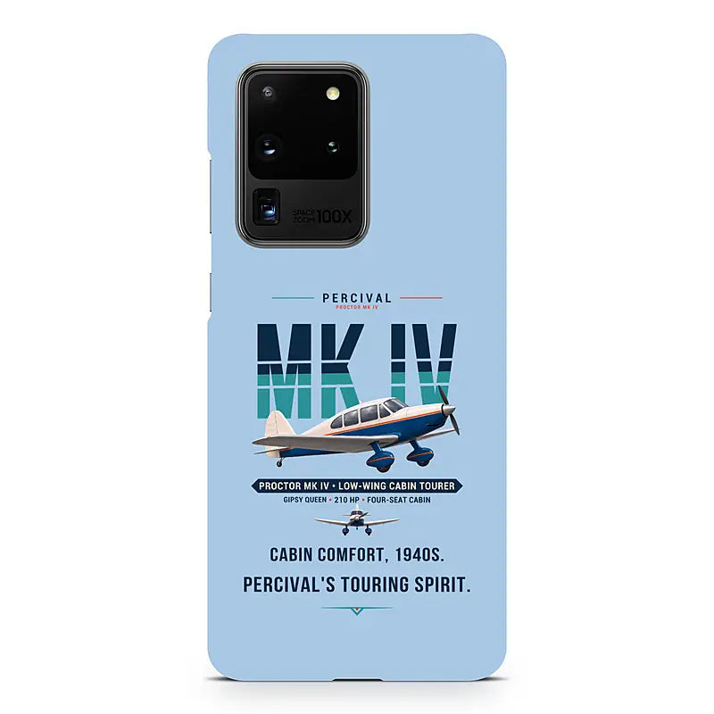 Percival Proctor Mk IV - Original - Samsung Case - Light Blue