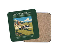 Thumbnail for Percival Proctor Mk IV - Poster - Coaster - Dark Green