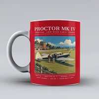 Thumbnail for Percival Proctor Mk IV - Poster - Mug - Red