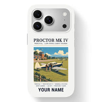 Thumbnail for Percival Proctor Mk IV - Poster + Name - MagSafe iPhone 17 Pro - White