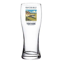 Thumbnail for Percival Proctor Mk IV - Poster + Name - Pilsner Beer Glass