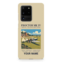 Thumbnail for Percival Proctor Mk IV - Poster + Name - Samsung Case - Beige