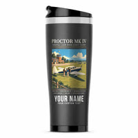 Thumbnail for Percival Proctor Mk IV - Poster + Name - Stainless Steel (No Holder) - Gray