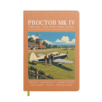 Thumbnail for Percival Proctor Mk IV - Poster - Notebook - Orange
