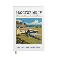Thumbnail for Percival Proctor Mk IV - Poster - Notebook - White