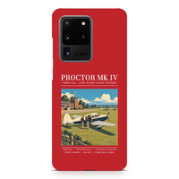 Thumbnail for Percival Proctor Mk IV - Poster - Samsung Case - Red