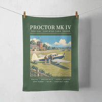 Thumbnail for Percival Proctor Mk IV - Poster - Towel - Dark Green