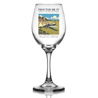 Thumbnail for Percival Proctor Mk IV - Poster - Wine Glass