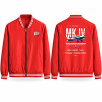 Thumbnail for Percival Proctor Mk IV Stylish Jackets - Baseball Collar - Original - Red