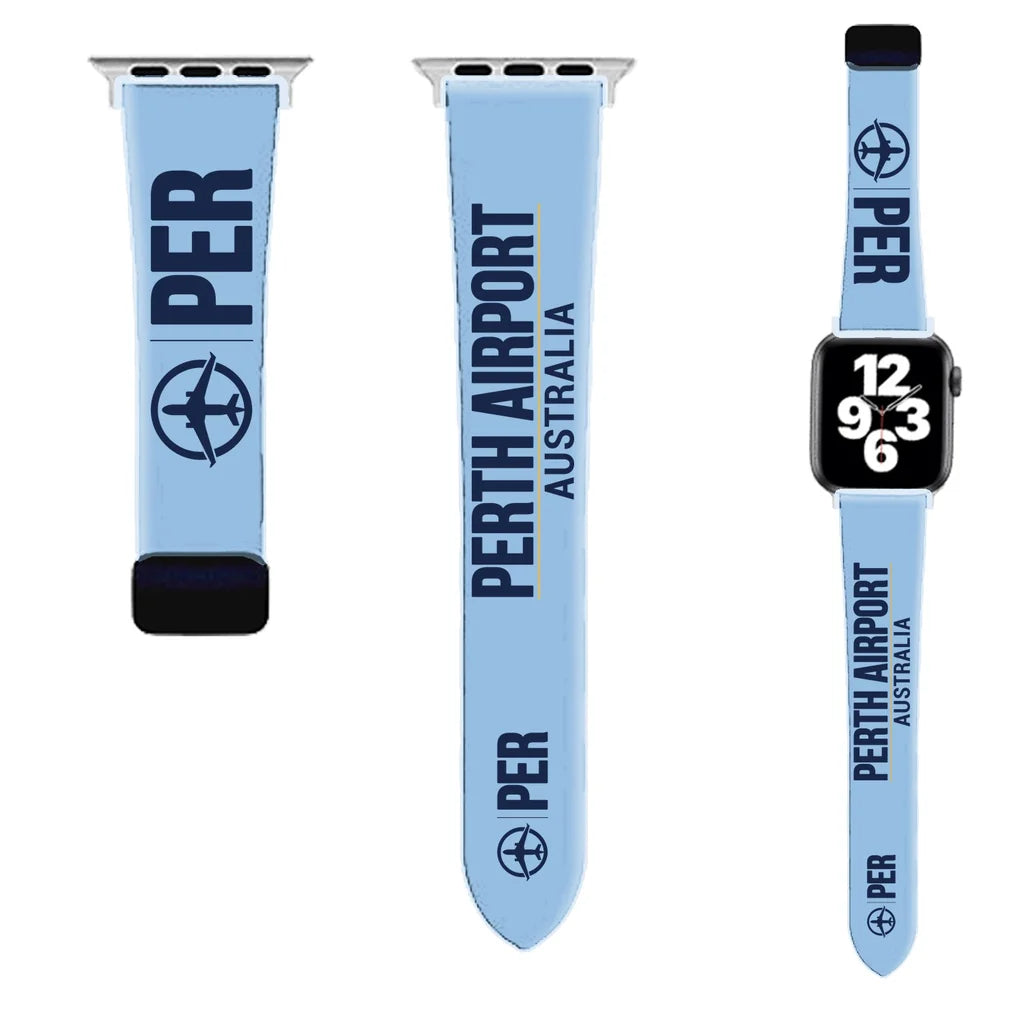 WBV6 | Perth Airport PER | Light Blue (Magnetic Band)