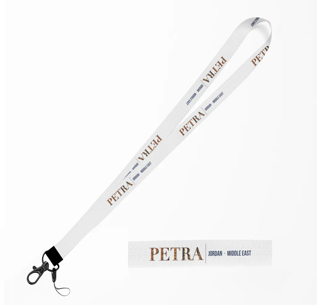 Petra City Series lanyard - white