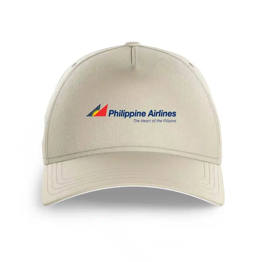 Philippine Airlines printed hat - beige