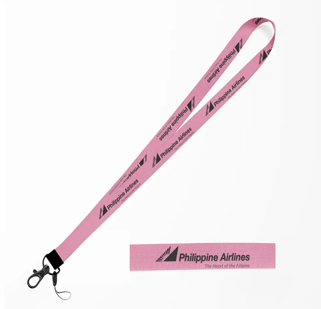Philippine Airlines lanyard - pink