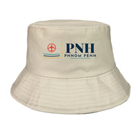 Thumbnail for Phnom Penh International Airport (PNH) summer hat - khaki