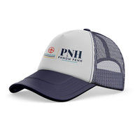 Thumbnail for Phnom Penh International Airport (PNH) trucker cap - dark blue