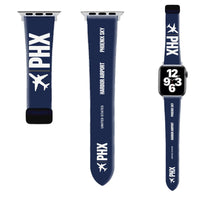 Thumbnail for WBV6 | Phoenix Sky Harbor International Airport PHX | Navy Blue (Magnetic Band)